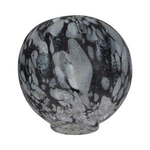 LAYLAHOLM GRAY GLASS VASE 14 (IN) 7