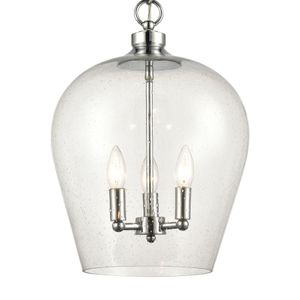 Darlene 13'' Wide 3-Light Pendant - Polished Chrome 4