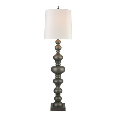Meymac 74″ High 1-Light Floor Lamp - Pewter