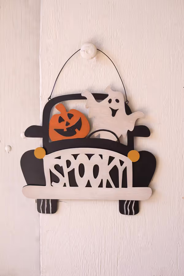 Halloween Spooky Door Hanger