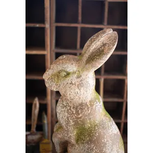 Faux Concrete Rabbit with Head Forward 3