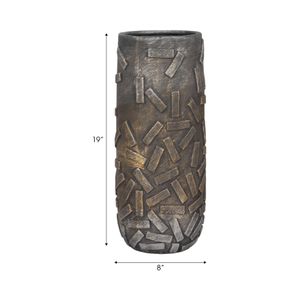 HAWLEYFORD BRONZE VASE 19 (IN) 8
