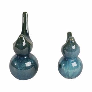 HAYFIELDMOOR SET OF 2 BLUE DECOR 9 (IN) 4