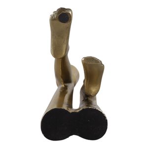 CLINTONMORE GOLD CANDLE HOLDER 6 (IN) 8