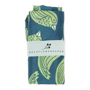 Woodland Birds blu Reusable Shopping Bag 4