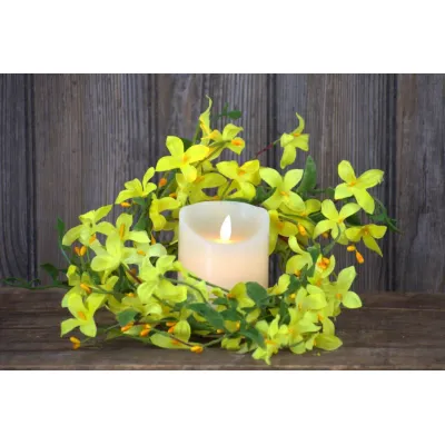 Blooming Forsythia 4.5in C-ring
