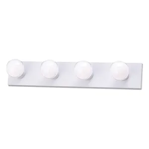 Vanity Strips 24'' Wide 4-Light Vanity Light - Matte White 1