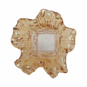CLAYMORE BROWN GLASS VASE 15 (IN) 7