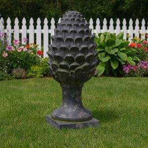 NORTONRUN GRAY GARDEN STATUARY 30 (IN) 12