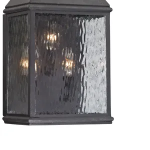 Forged Jefferson 22'' High 3-Light Outdoor Sconce - Charcoal 4