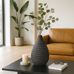 DAXTONCREST BLACK VASE 15 (IN) 10