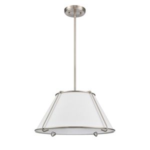 Regalia 18'' Wide 1-Light Pendant - Satin Nickel 2