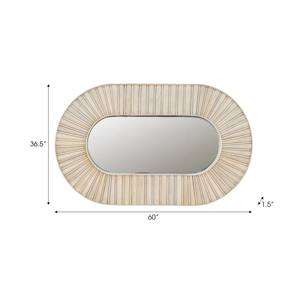 ARNETTSTONE WHITE MIRROR 37 (IN)