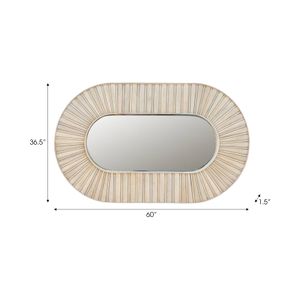 ARNETTSTONE WHITE MIRROR 37 (IN) 8