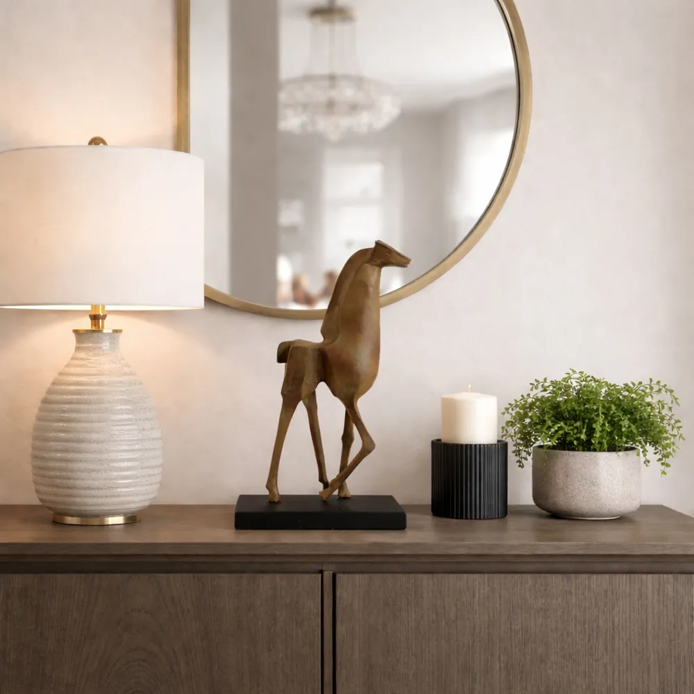 SHAWDALE GOLD DECOR 17 (IN)