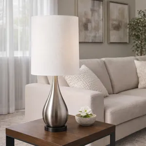 HAROLDWAY SILVER LAMP 28 (IN) 2