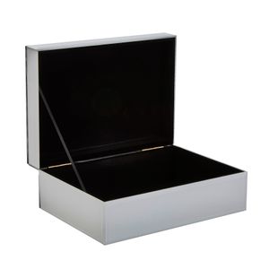 FLINTRIDGE SET OF 2 SILVER BOXES 4 (IN) 3