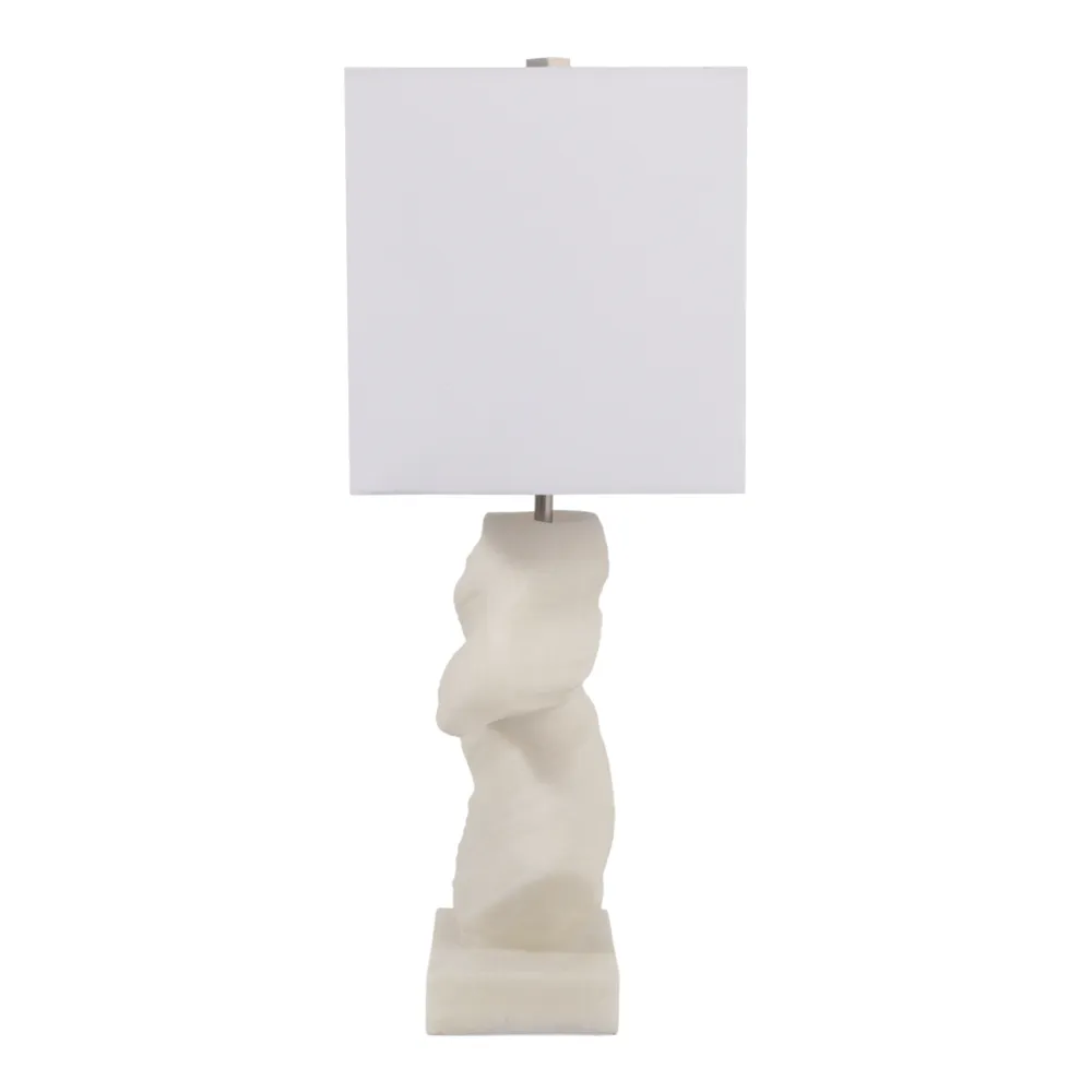 NEWTONWORTH IVORY LAMP 25 (IN)