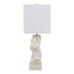 NEWTONWORTH IVORY LAMP 25 (IN) 7