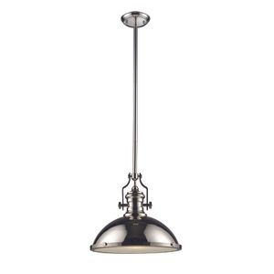 Chadwick 17'' Wide 1-Light Pendant - Polished Nickel 1