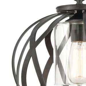 Daisy 12'' Wide 1-Light Pendant - Midnight Bronze 3