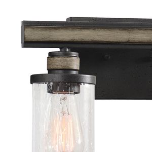 Beaufort 14'' Wide 2-Light Vanity Light - Anvil Iron 2