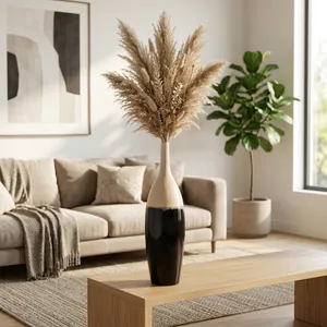 TROYSIDE WHITE VASE 27 (IN) 2