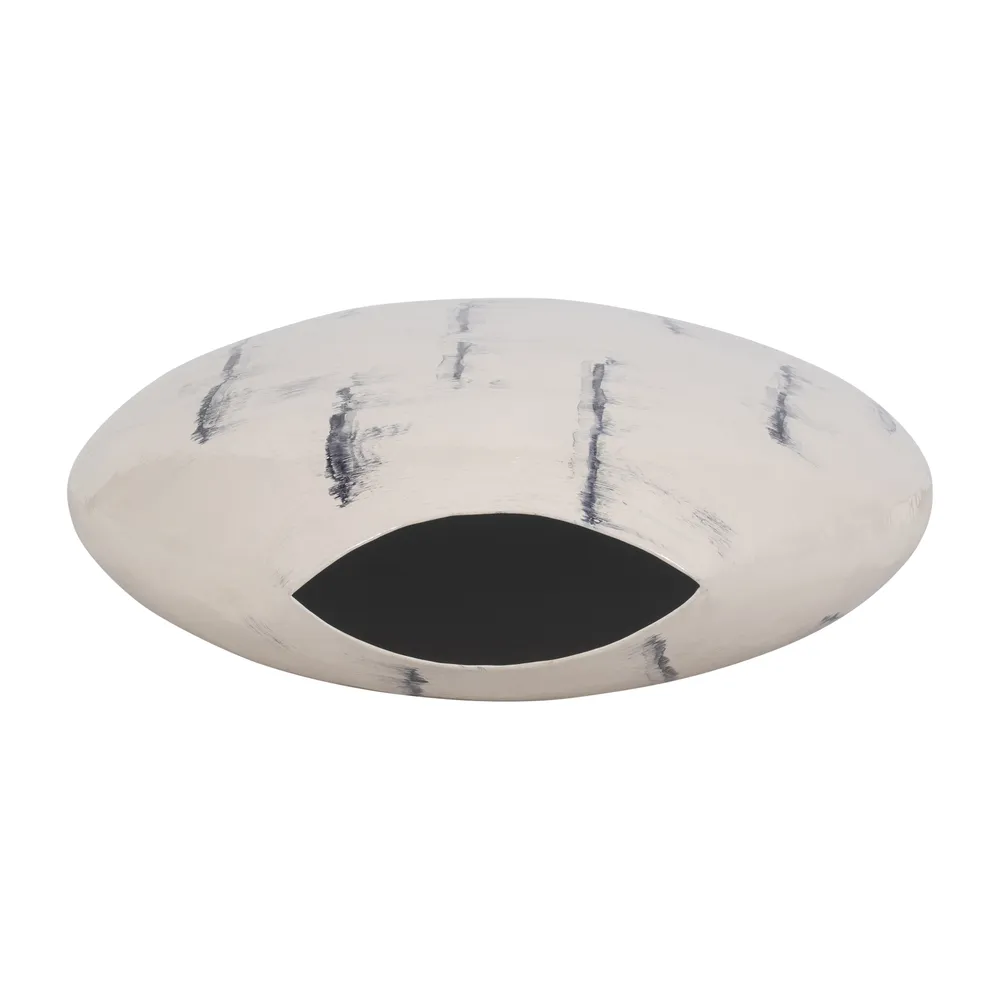 GORTONHAM WHITE VASE 33 (IN)