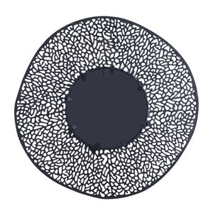 Azoni Wall Mirror - Matte Black 3