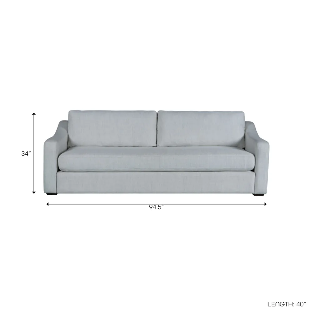 ROMANTON GRAY SOFA 95 (IN)