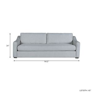 ROMANTON GRAY SOFA 95 (IN) 5