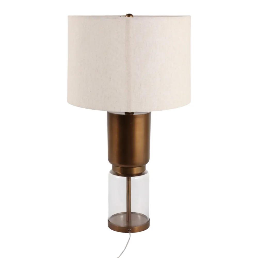 CALTONHOLM BROWN LAMP 27 (IN)