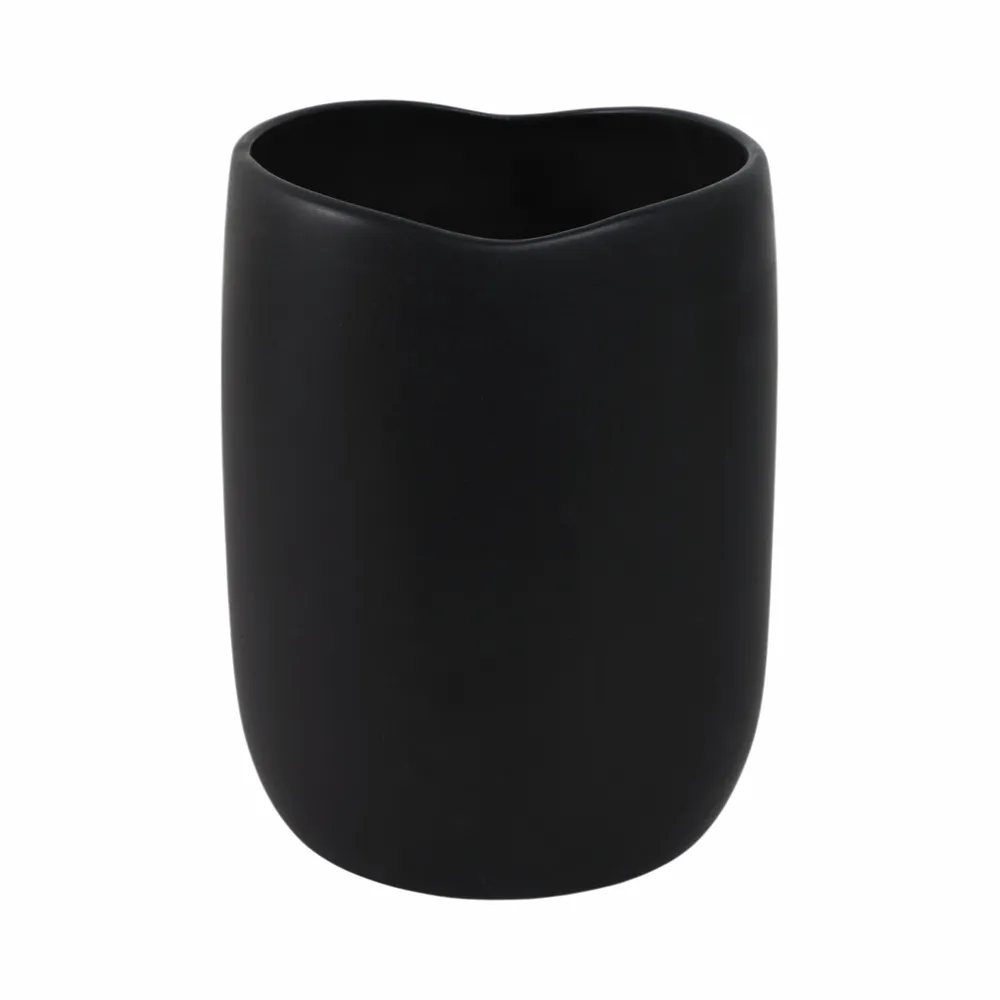HEATHWIND BLACK VASE 8 (IN)