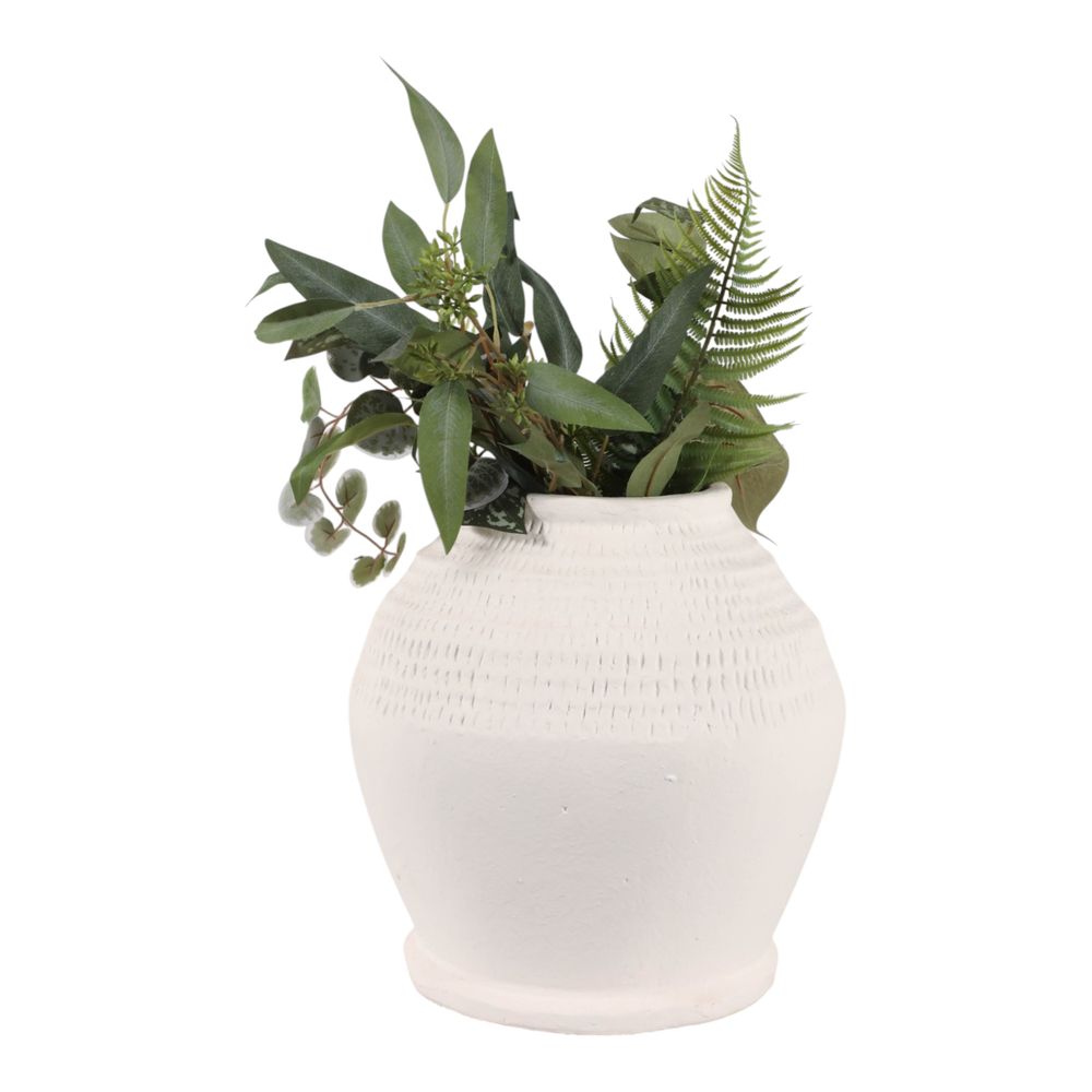 ROWANWORTH WHITE VASE 12 (IN)