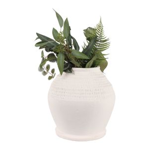 ROWANWORTH WHITE VASE 12 (IN) 3