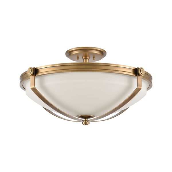 Connelly 23'' Wide 4-Light Semi Flush Mount - Natural