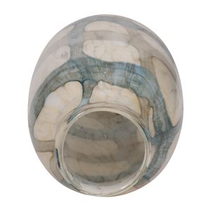 CRANEWORTH BLUE GLASS VASE 13 (IN) 5