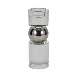 VERAFORD CLEAR CANDLESTICK 8 (IN) 1