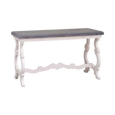 Volume Console Table - Antique White