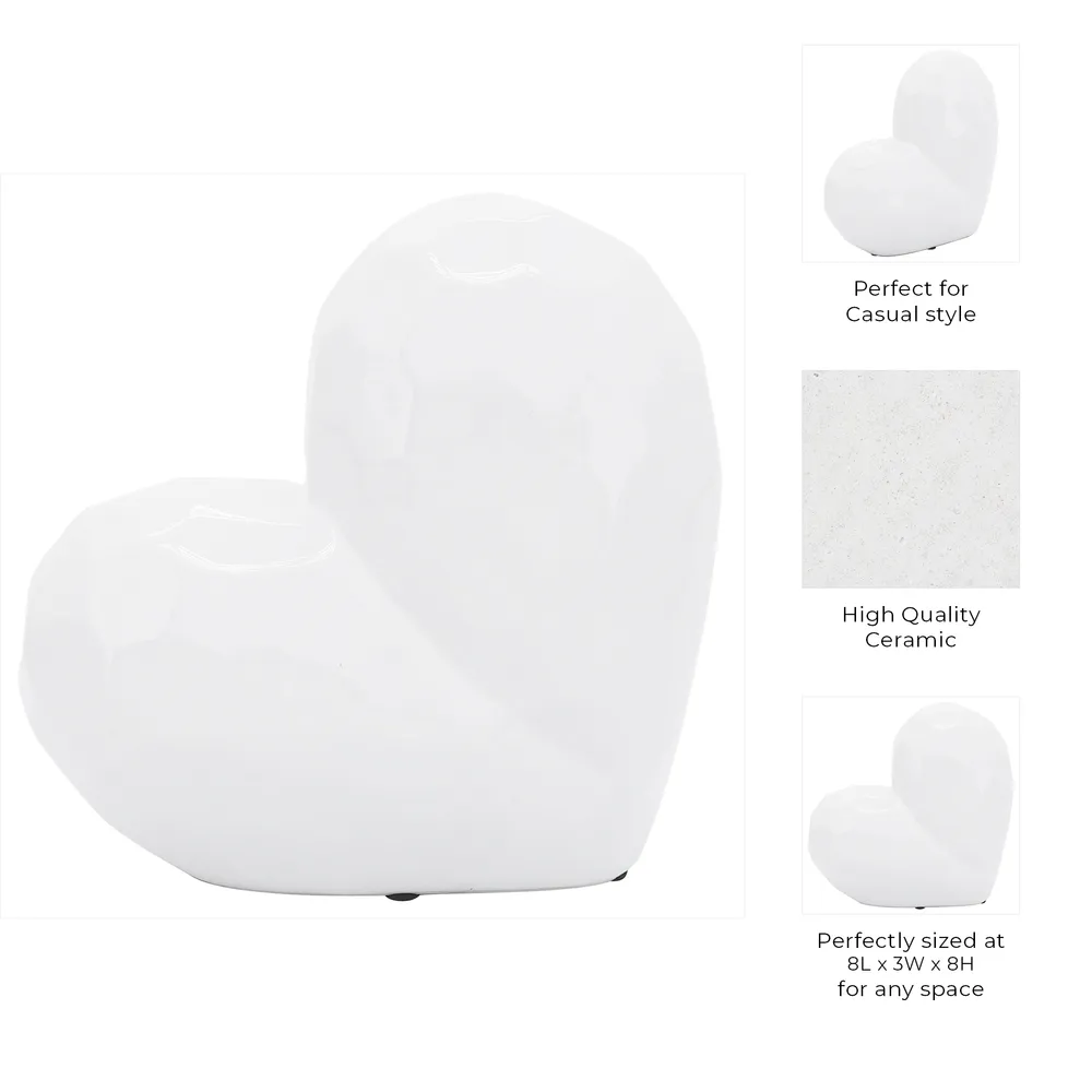 SYLVANBURN WHITE DECOR 8 (IN)
