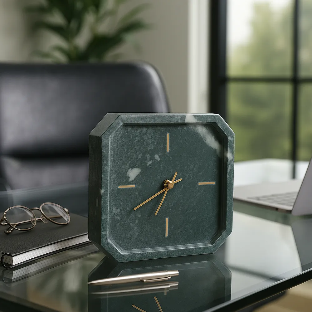 VALESTONE GREEN CLOCK 8 (IN)
