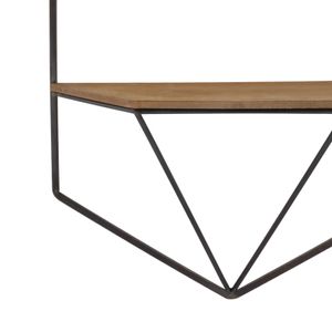 IRVINGMILL SET OF 2 BROWN WALL SHELF 17 (IN) 5