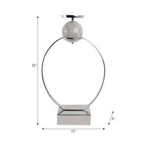 GRAYDONDALE SILVER CANDLE HOLDER 26 (IN) 9