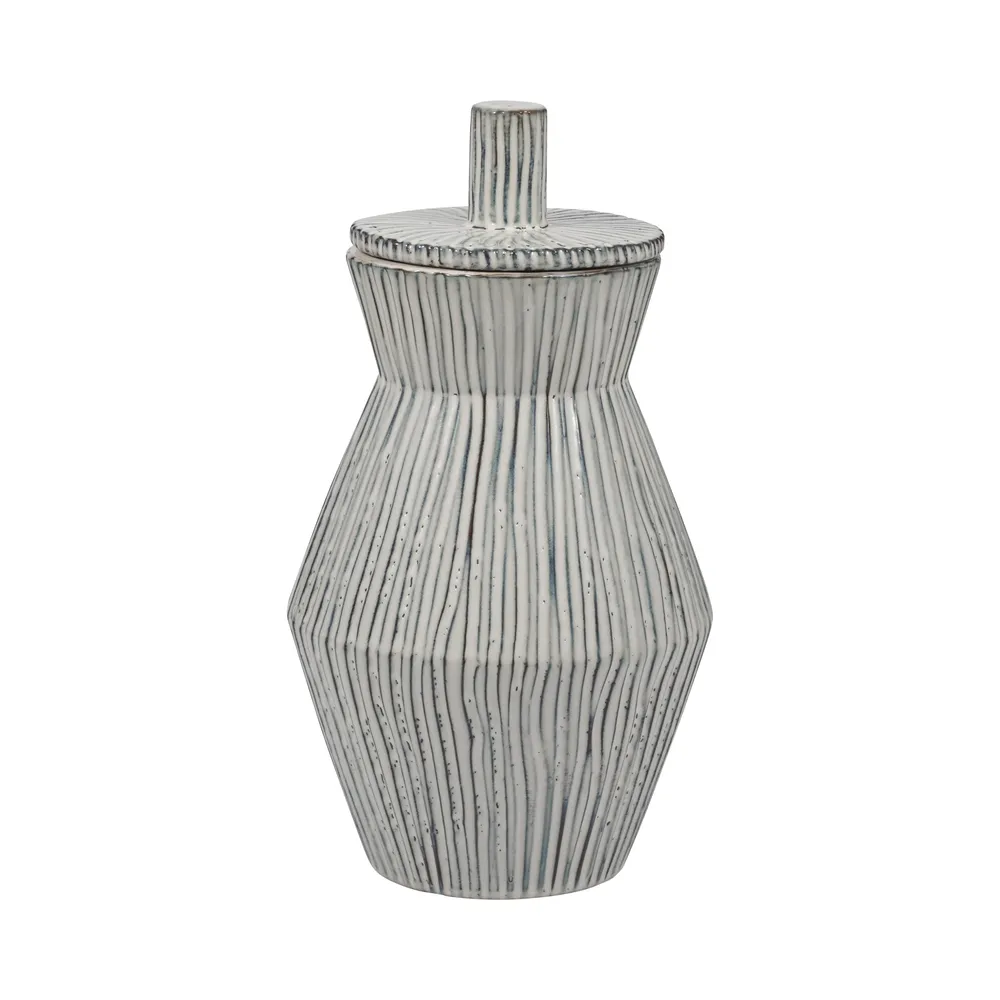 WRENTON WHITE VASE 15 (IN)