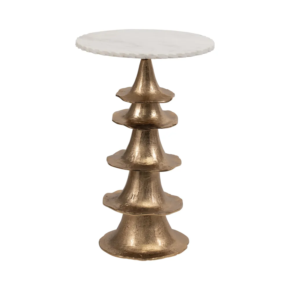HAVENSTONE WHITE TABLE 24 (IN)