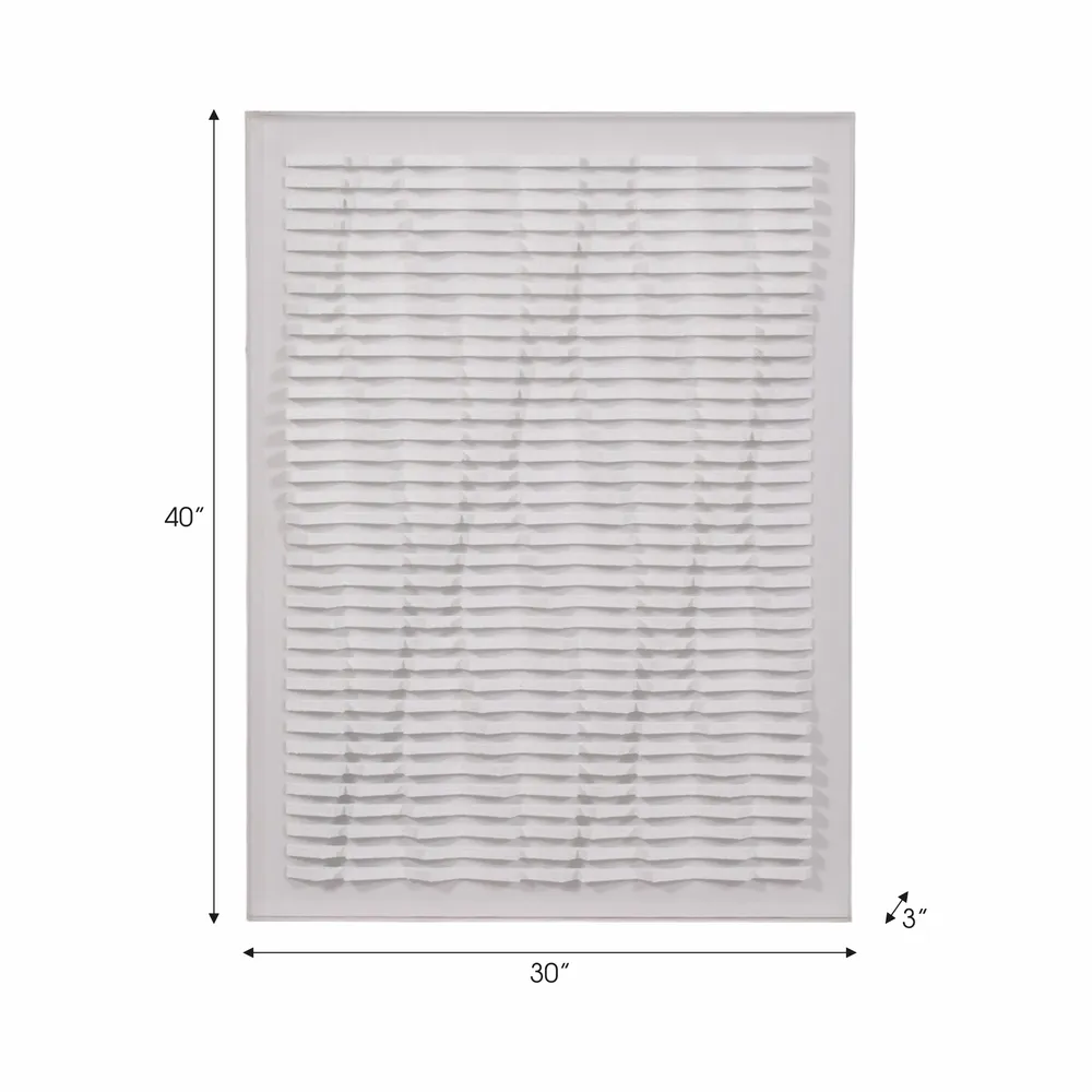 YATESBURN WHITE ART 40 (IN)