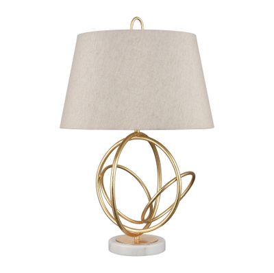 Morely 26″ High 1-Light Table Lamp - Gold Leaf