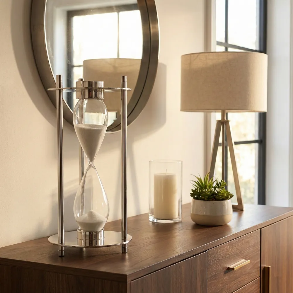 AMBERCREST IVORY HOURGLASS 15 (IN)