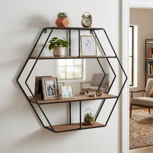 GARFIELDLEY BROWN WALL SHELF 24 (IN) 2