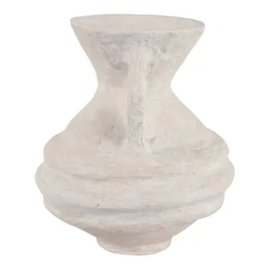 FERRIS WHITE VASE 10 (IN) 5